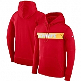 Men's Kansas City Chiefs Nike Sideline Team Performance Pullover Hoodie Red,baseball caps,new era cap wholesale,wholesale hats